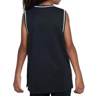 Camiseta sin mangas negra para niña Nike K Nk Df Cob Jsy Tank ver 2