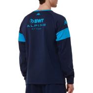 Sweat Marine/Turquoise Garçon Kappa Adofod Alpine F1 vue 2