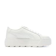 Baskets Blanches Femme Puma Karmen 387374-01 vue 2