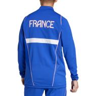 Veste d'entraînement Bleu Adidas Équipe de France Handball vue 2