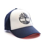Casquette Blanc/Bleu/Rouge Homme Timberland T60165 vue 2