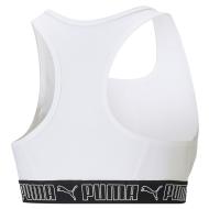 Brassière Blanche Femme Puma Mid Impact vue 2
