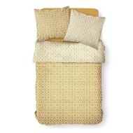 Parure de lit 220x240cm Jaune/Blanc Today Coton 57 Fils Sunshine vue 2