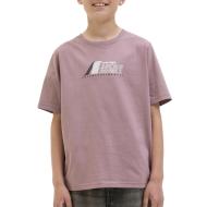 T-Shirt Rose Rose Garçon Jack & Jones Cotier pas cher