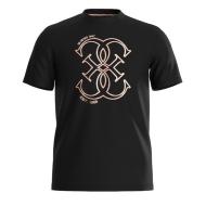 T-shirt Noir Homme Guess Gaston