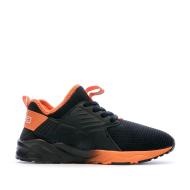 Baskets Noir/Orange Garçon Kappa San Puerto vue 2