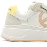 Baskets Blanche/Rose/Jaune Femme No Name Bridget Straps vue 7