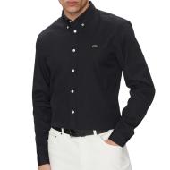 Chemise Noir Homme Lacoste Formal Shirts