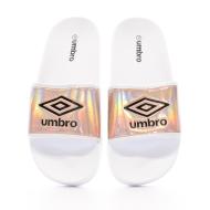 Claquettes Blanche Femme Umbro Kamen vue 3