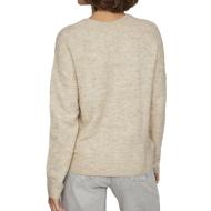 Gilet Beige Femme Vila Vima vue 2