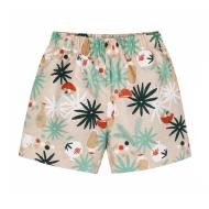 Short Tropical Beige/Vert Bébé P'tit Mome Paolo pas cher