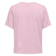 T-Shirt Rose Femme JDY Felisa Towel vue 2