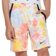 Short Jaune/Orange/Bleu Garçon Nike Dry Short pas cher