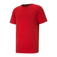 Maillot de sport Rouge Homme Puma Performance Cat pas cher