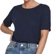 T-shirt Marine Femme Vila Mooney