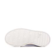 Baskets Blanches Fille Puma Carina 2.0 Holo vue 5