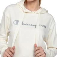 Sweat à Capuche Écru Femme ChampionLady Label vue 3