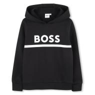 Sudadera negra/blanca para niño de Hugo Boss J52747 barato