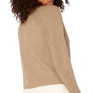 Cardigan Beige Femme Pieces Pcosilla vue 2