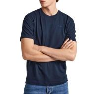 T-Shirt Bleu Foncé Homme Pepe jeans Contrast Connor