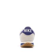 Baskets Bleues/Grises Femme Nike Cortez vue 3