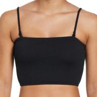 Haut de maillot de bain Noir Femme Nike Bandeau Midkini pas cher