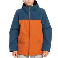 Blouson Marine/Orange Garçon Quiksilver Waiting Period pas cher