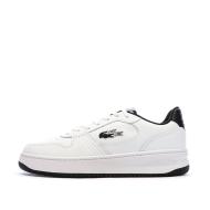 Baskets Blanc/Noir Homme Lacoste L001 pas cher