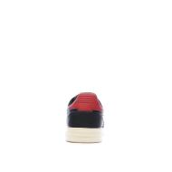 Baskets Noires/Rouges Homme Lacoste Court vue 3