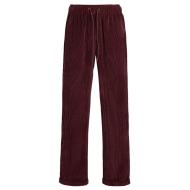 Pantalon Velours Bordeaux Femme Teddy Smith Teddy Middle