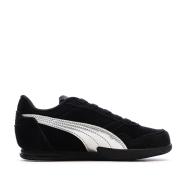 Zapatillas negras/plateadas para niño Puma Bella Donna ver 2
