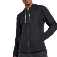 Sweat zippé à capuche noir homme Reebok Twill pas cher