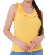 Débardeur Jaune Femme Pepe jeans Dorina