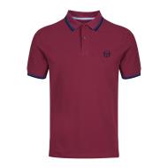 Polo Bordeaux Homme Sergio Tacchini Stripe Iconic pas cher