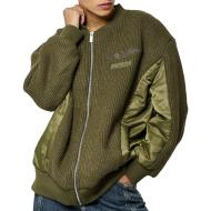 Veste Zippée Kaki Femme Kaporal SENSA pas cher