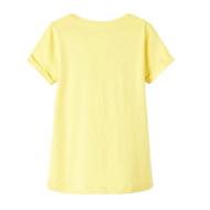 T-shirt Jaune Fille Name it Fenka vue 2