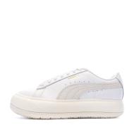 Basket Blanche Femme Puma Suede Mayu pas cher