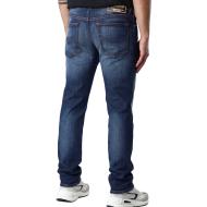Jean Bleu Foncé Délavé Homme Diesel Buster A00893 vue 2