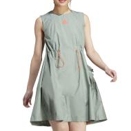 Robe Verte Femme Adidas HU0248 pas cher