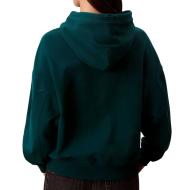 Sweat Vert Femme Calvin Klein Jeans French vue 2