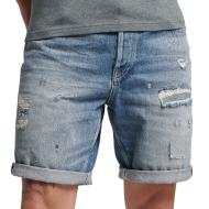 Short en jeans Bleu Homme Superdry Vintage