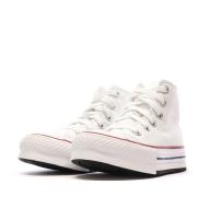 Baskets Blanches Enfant Converse All Star Eva Lift Canvas Platform vue 6