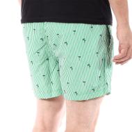 Short de Bain Vert Homme Jack & Jones Pacific Coast Flamingo vue 2