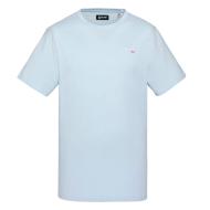T-shirt Bleu Clair Homme Schott TSCREW