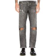 Jean Loose Gris Homme Scotch & Soda Breaker pas cher