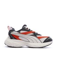 Baskets Blanches/Noires/Rouges Homme Puma Morphic vue 2