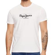 T-shirt Écru Homme Pepe jeans Castle