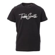 T-shirt Marine/Logo Garçon Teddy Smith Evan