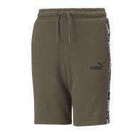 Short Kaki Garçon Puma Tape Tr B pas cher