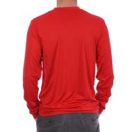 Maillot Manches Longues Rouge Foncé Homme Hungaria Shirt Premium vue 2